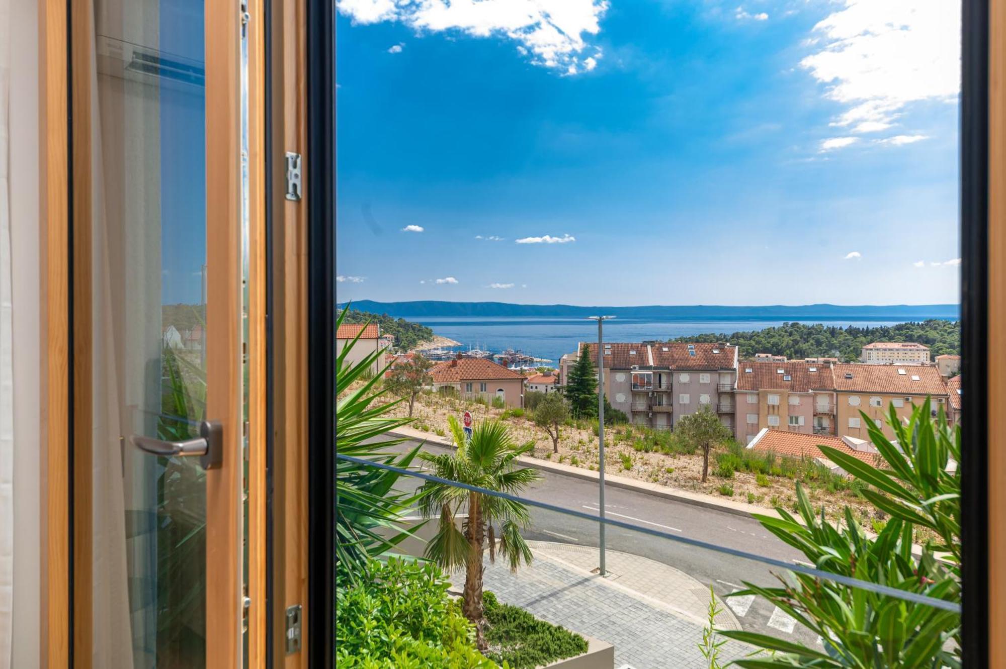 Luxury Adria Sea City & Mountain View Apartment Makarska Extérieur photo