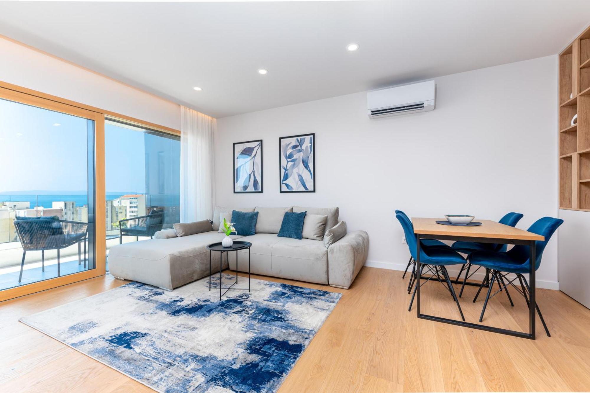 Luxury Adria Sea City & Mountain View Apartment Makarska Extérieur photo